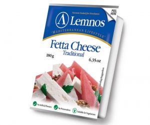 Lemnos Full Cream Traditional Fetta Cheese – 180g. Suitable for Vegetarians