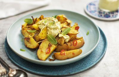 Potato Salad with Fetta, Lemon & Persian Spices recipe made with Lemnos Smooth Fetta