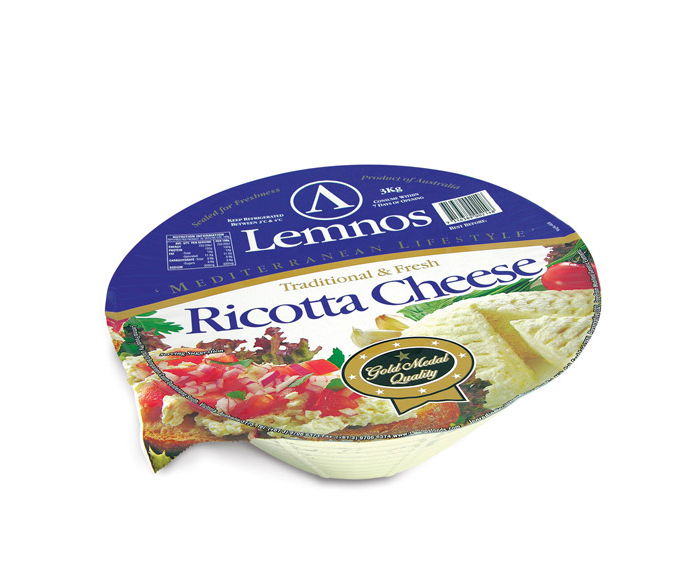 Lemnos Premium Fresh Ricotta – 3kg